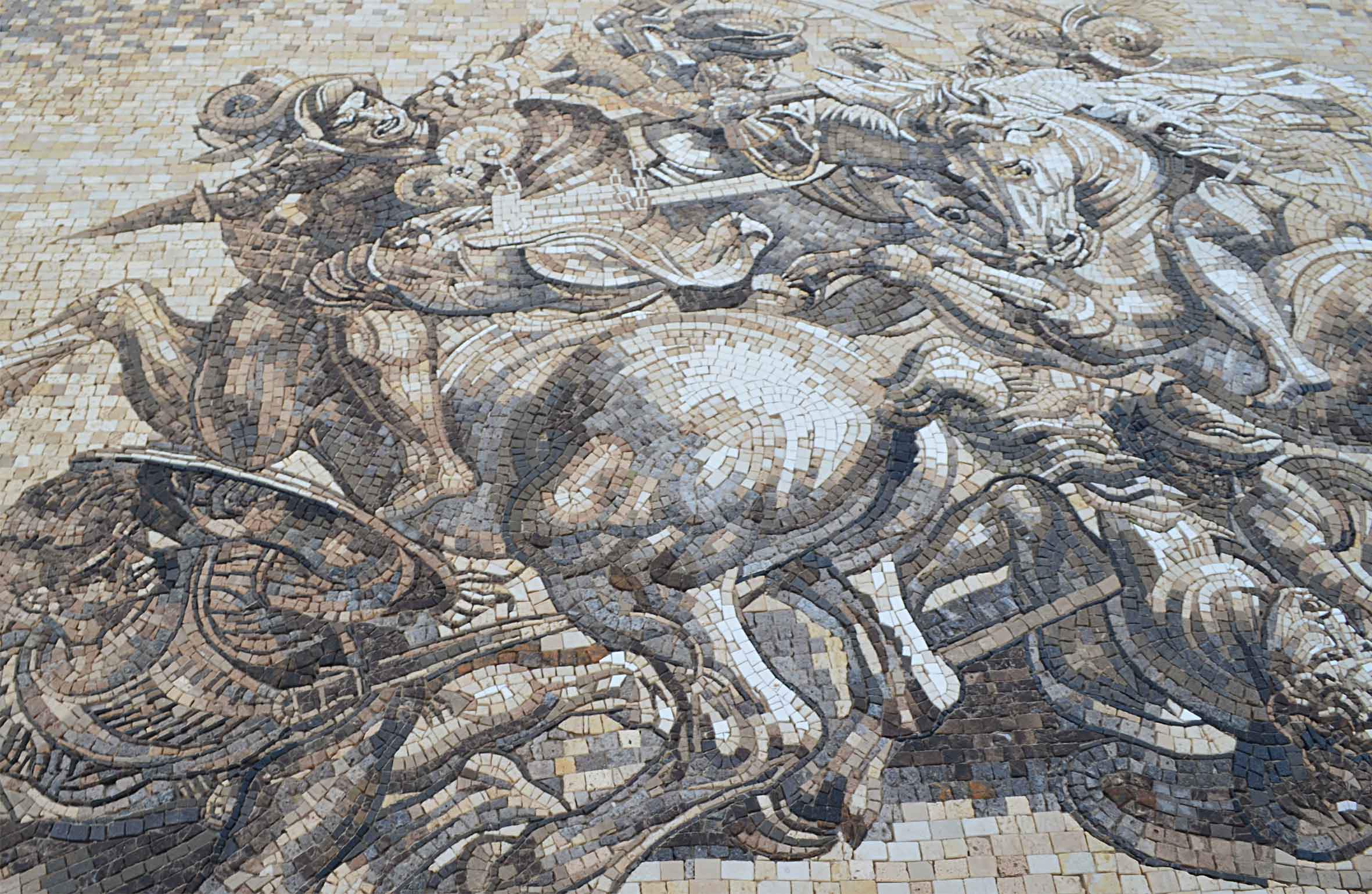 Mosaic Reproduction - The Battle of Anghiari - Image 2