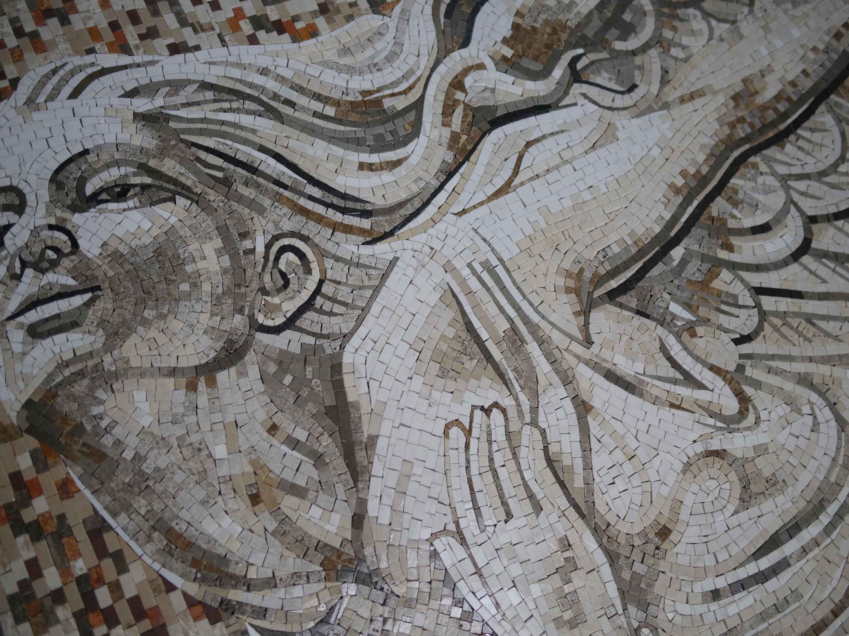 Nike Greek Goddess Stone - Mosaic Art - Image 2