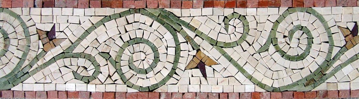 Spring Field - Floral Mosaic Border