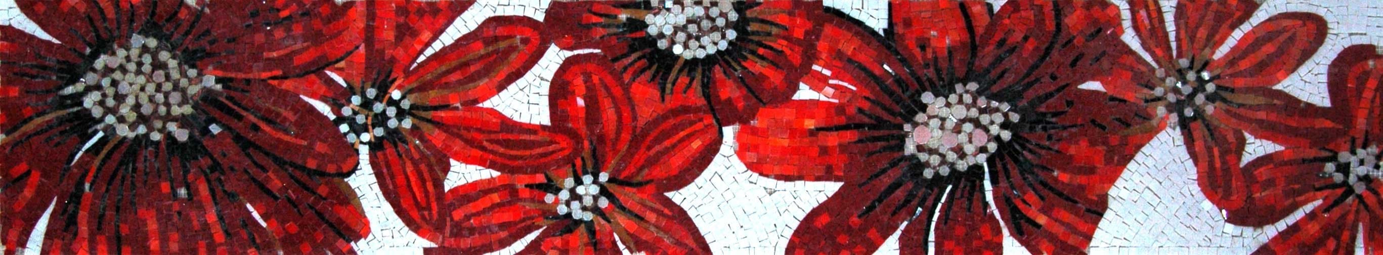 Ikebana - Floral Mosaic Border