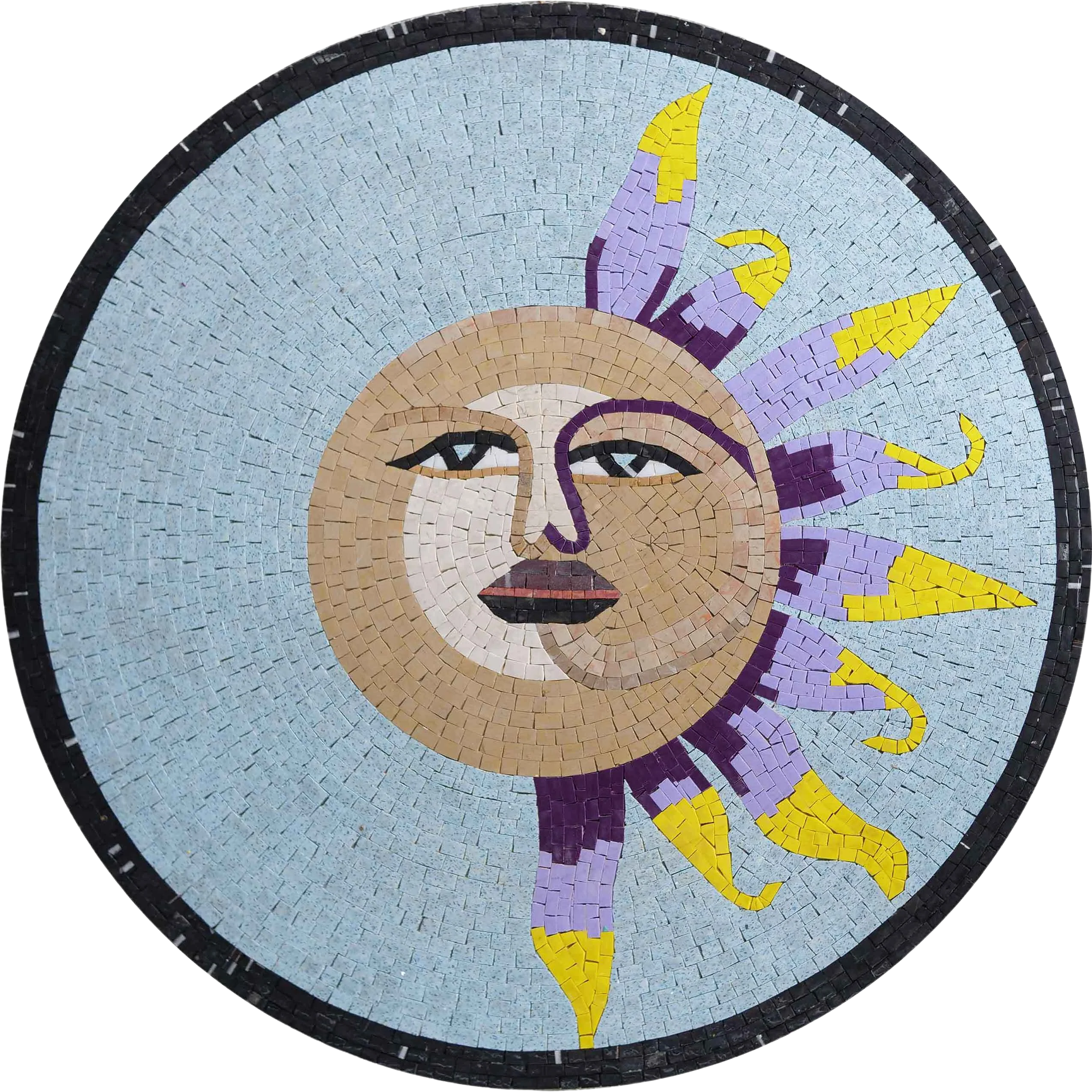 Mosaic Medallion - Half Sun