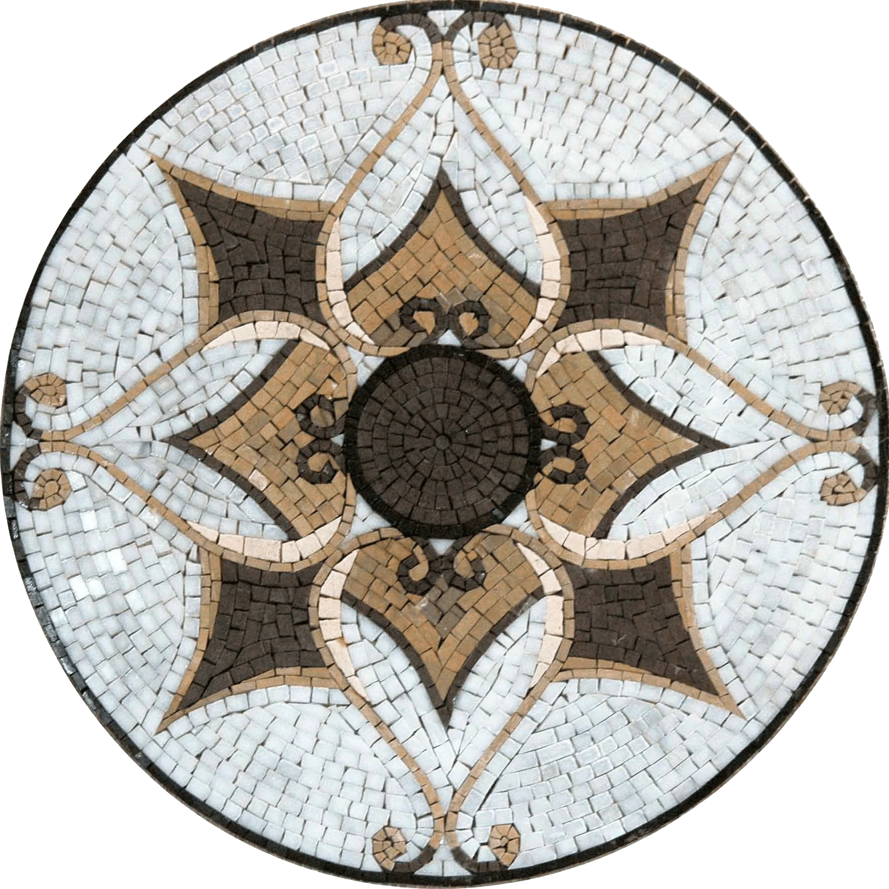 Mosaic Tile Art - Arabesque Medallion - Image 3