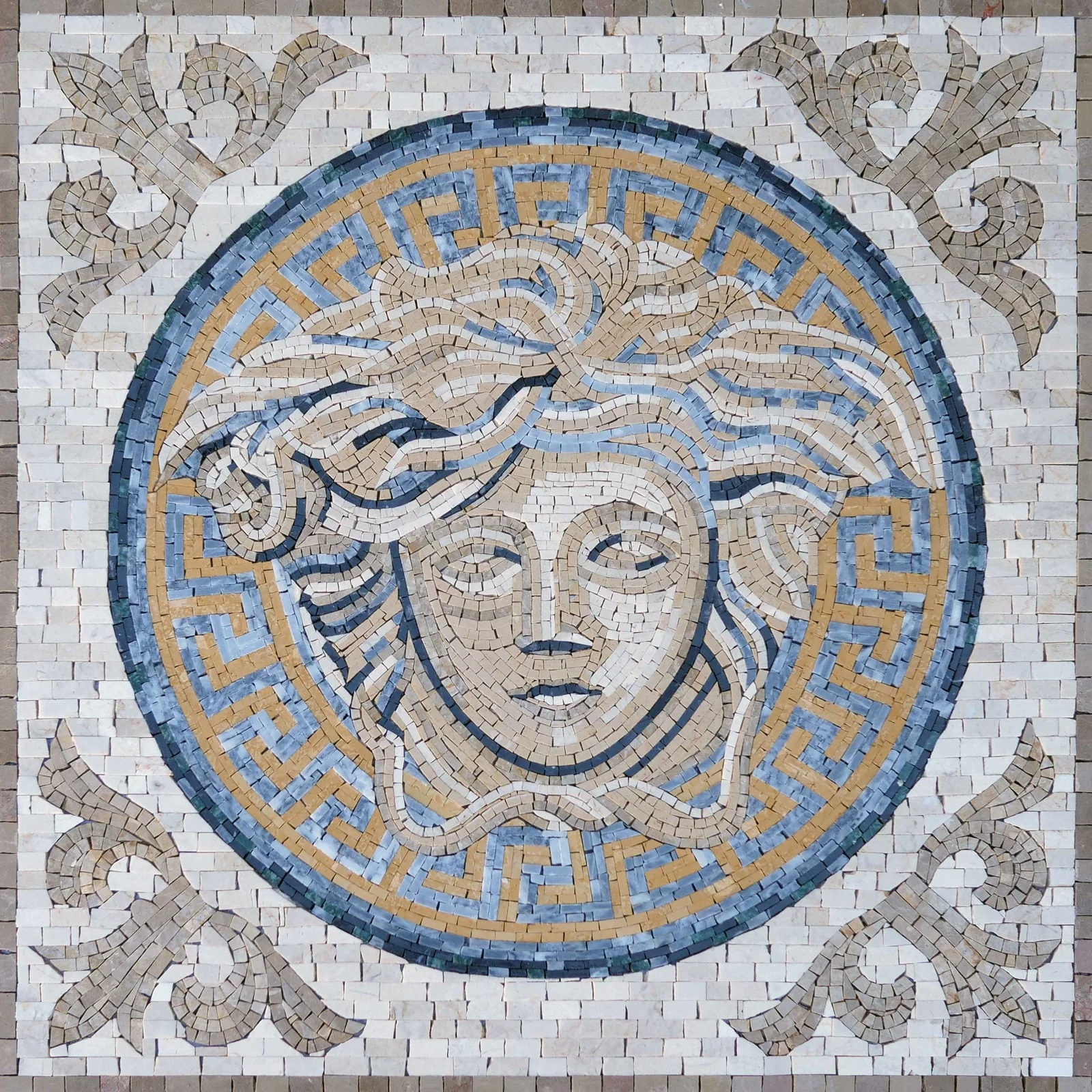 Versace Logo: Mosaic Design Excellence - Image 6