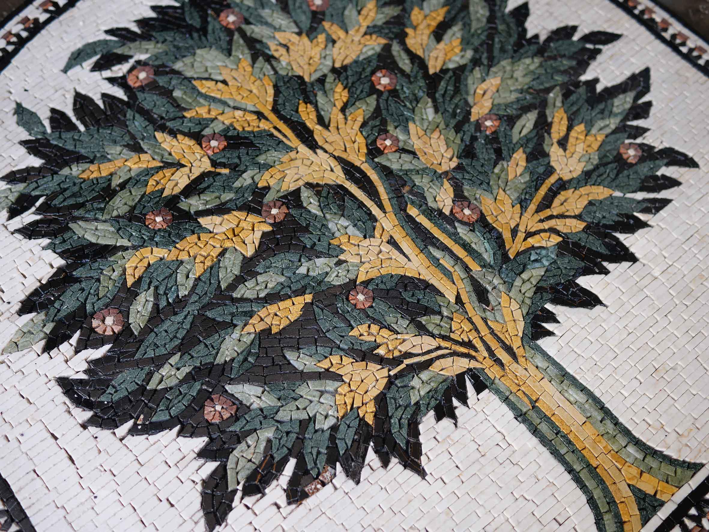 Arched biblical Tree Mosaic Wall Art - Image 2