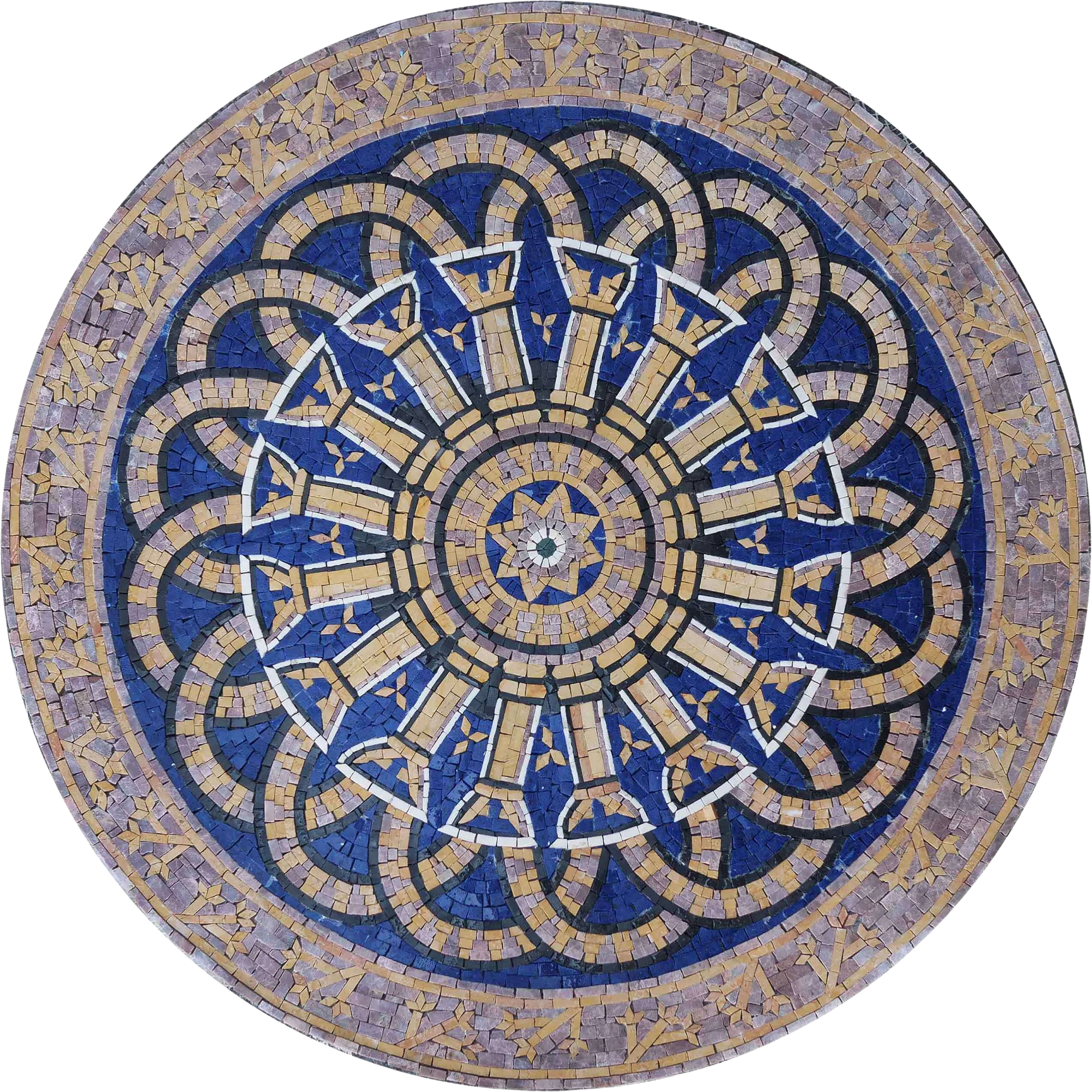 Mosaic Medallion - Star Center