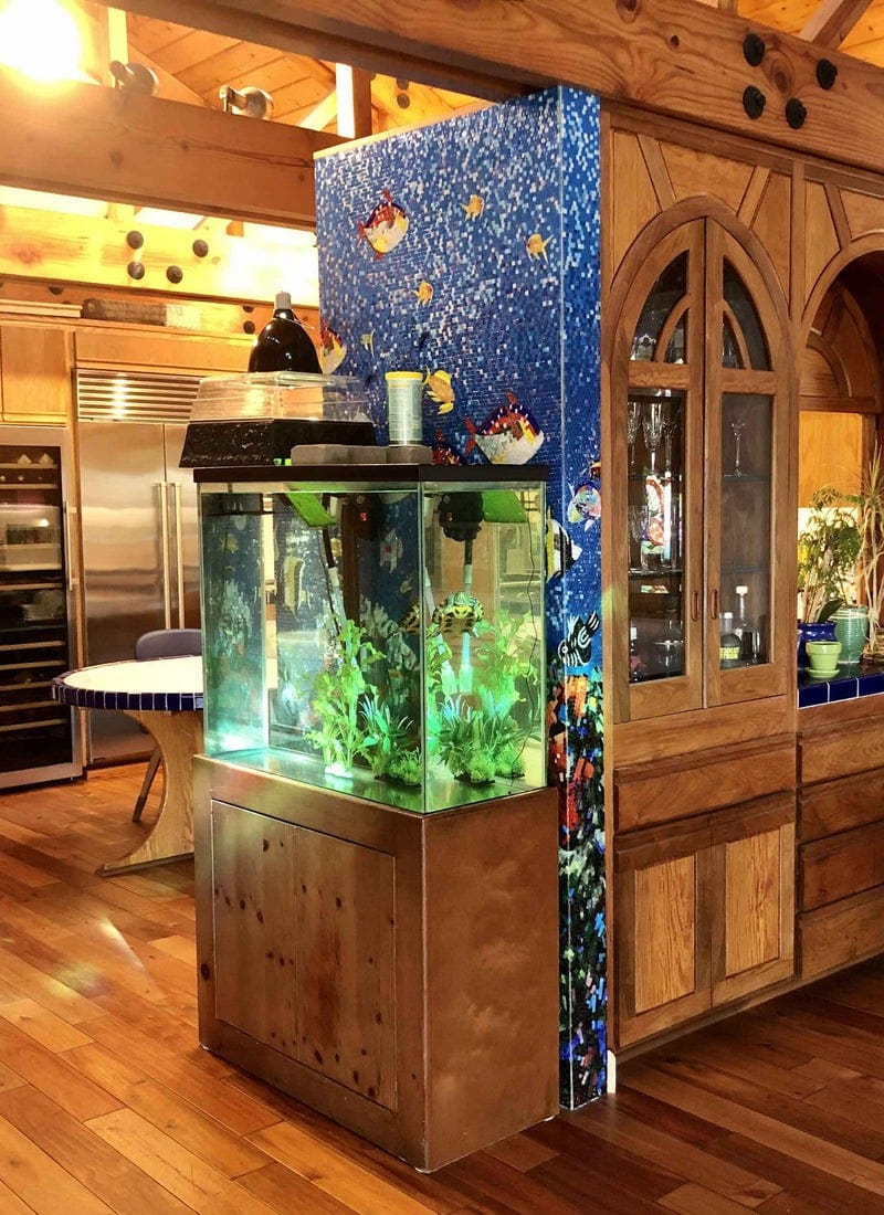 Enchanting Aquatic Ocean Scene - Glass Mosaic Pool Tiles - Mesh Backing - Image 5