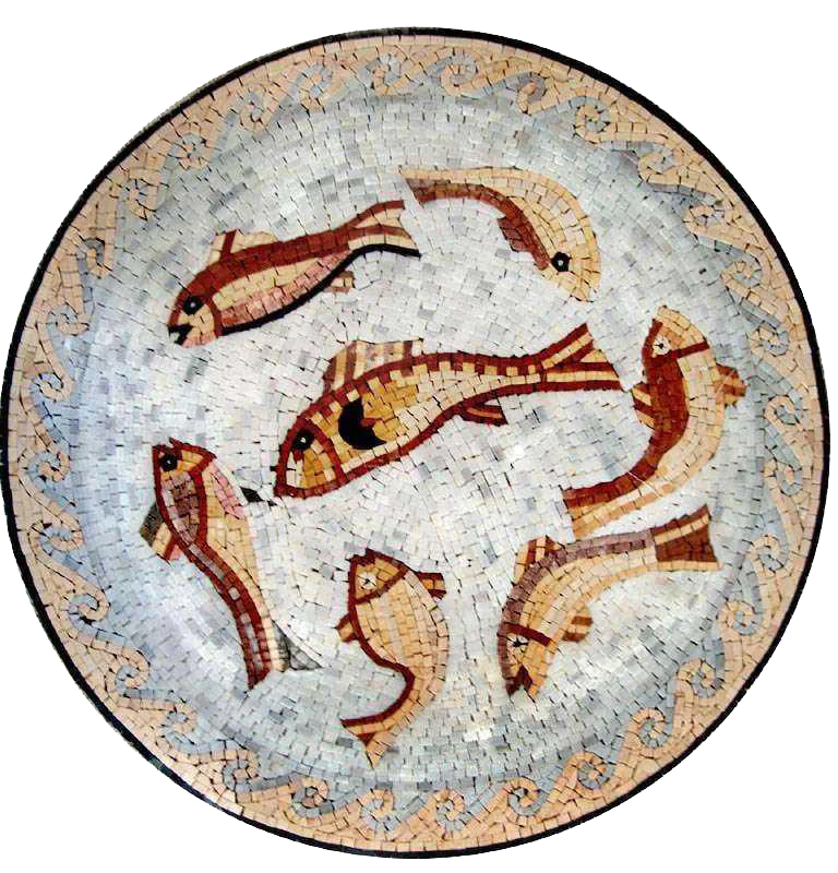 Nautical Medallion Mosaic