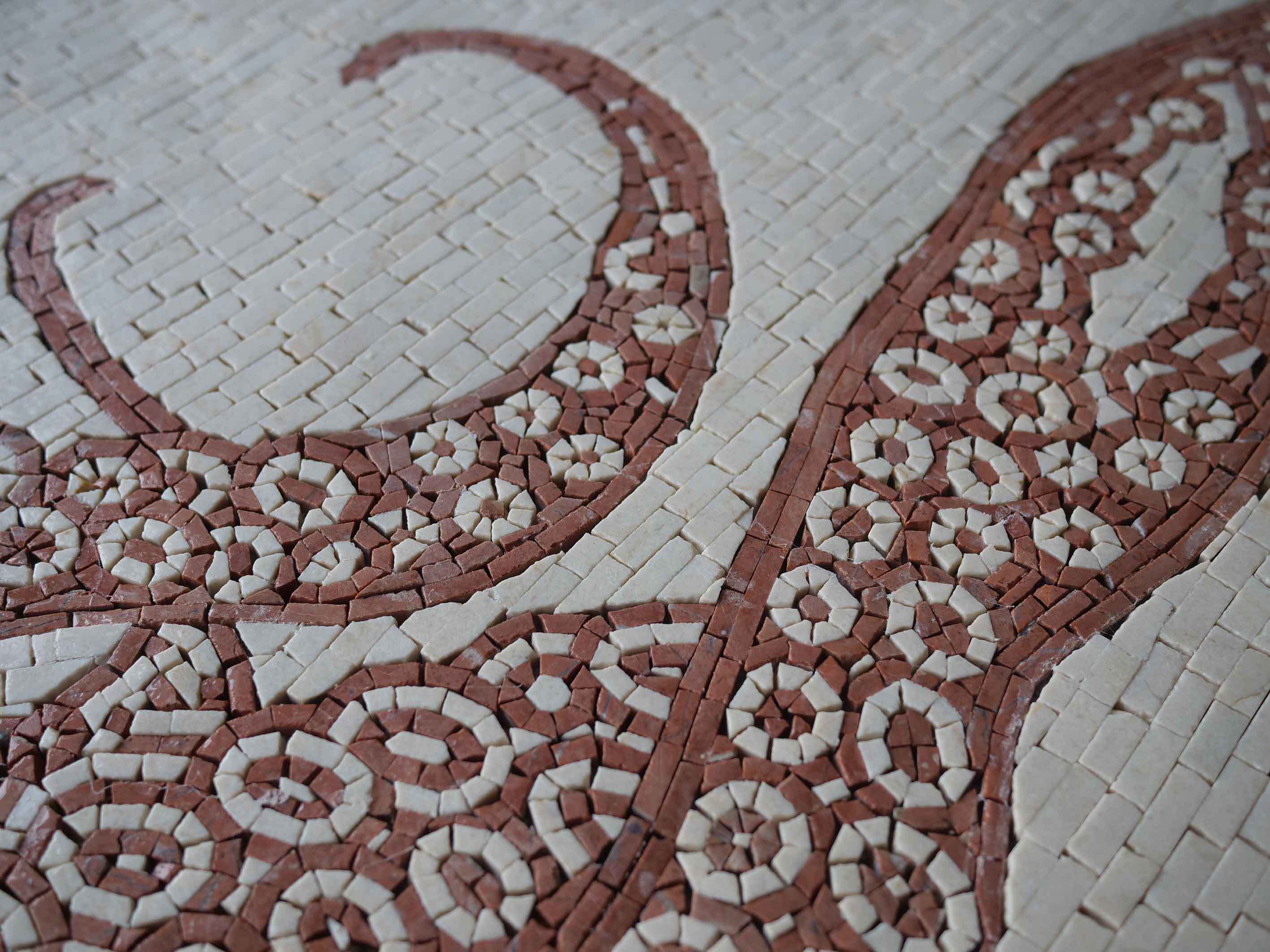 Octopus Tentacles - Marble How To Hang Mosaic Art Nautical - Mesh Backing - Image 2