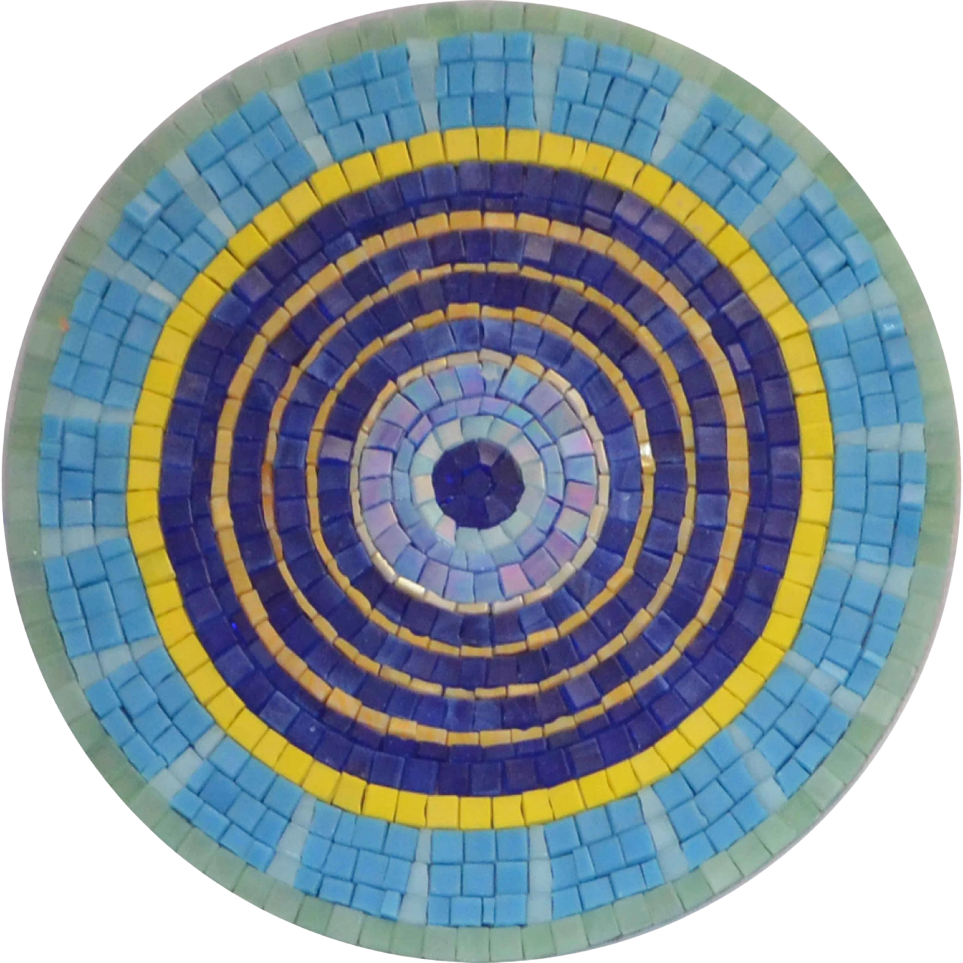 Mosaic Medallion - Illusion Pattern Mosaic