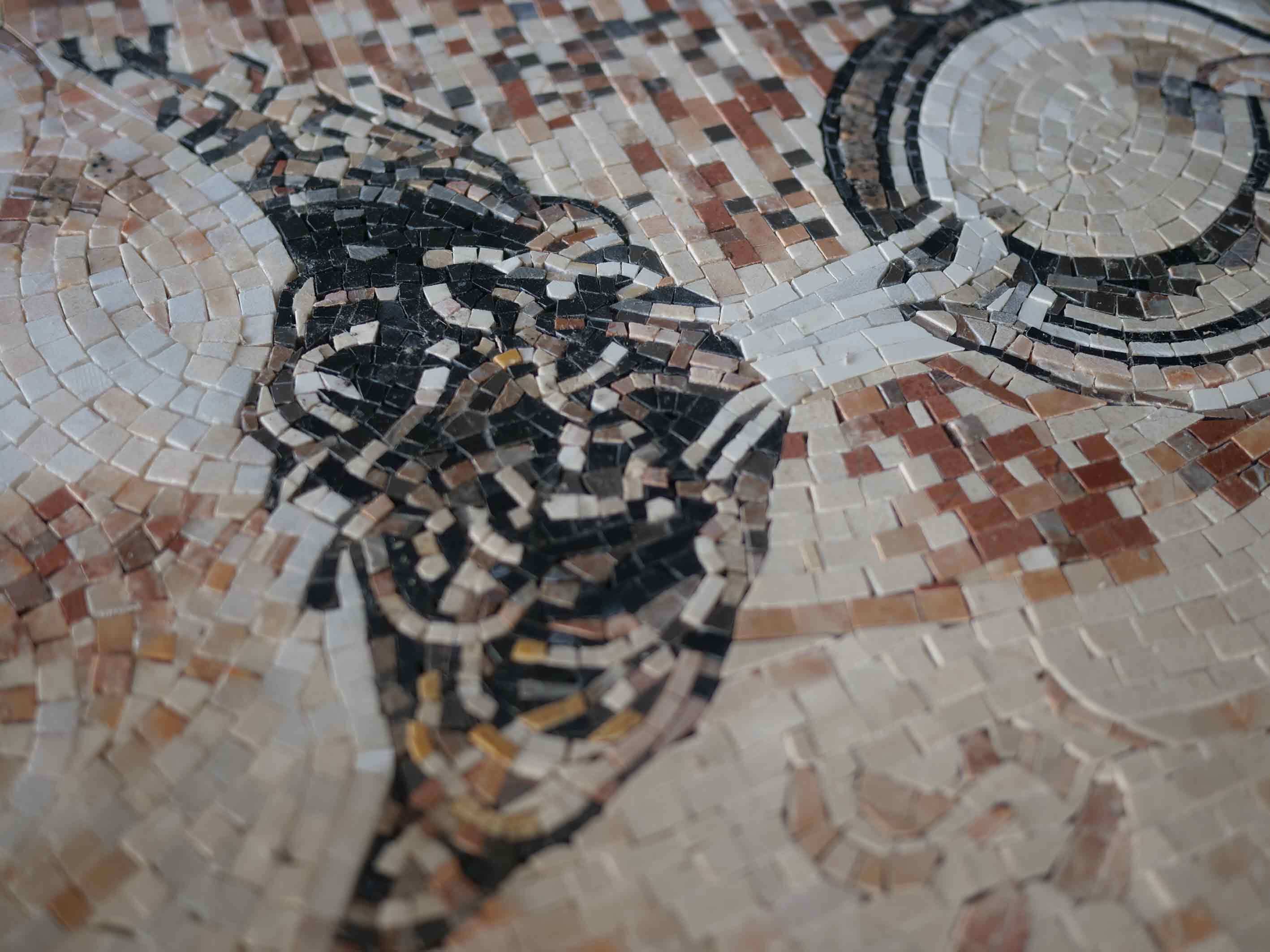 Christian Figure - Mosaic Garden Art - Mesh Backing - Image 2