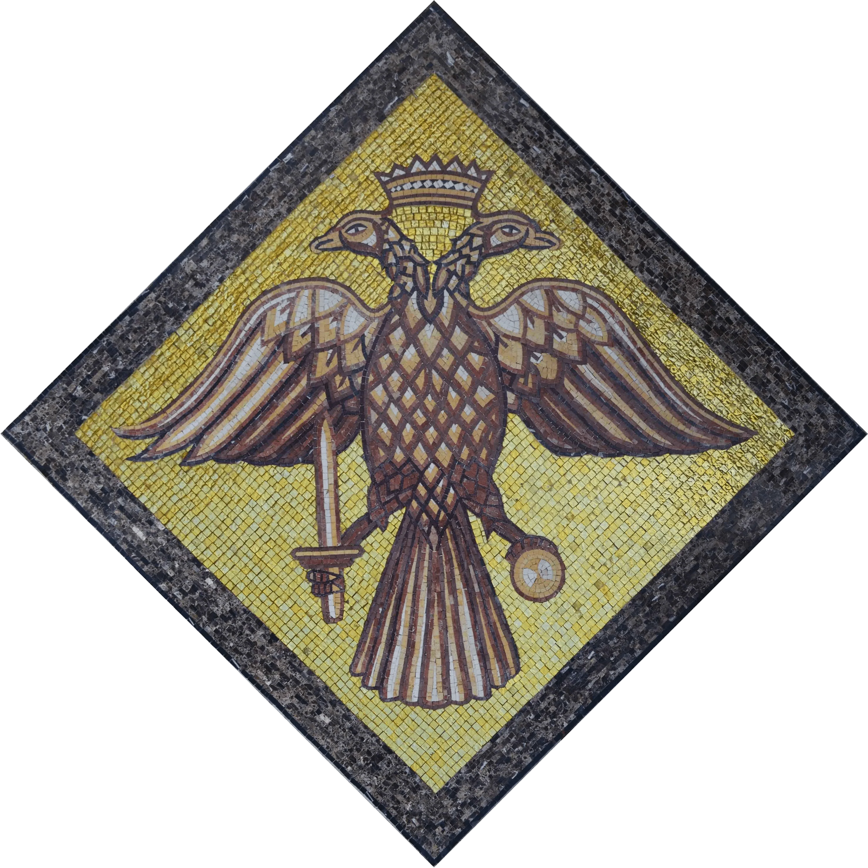 Brick Pattern - Marble Mosaic Custom - Mesh Backing