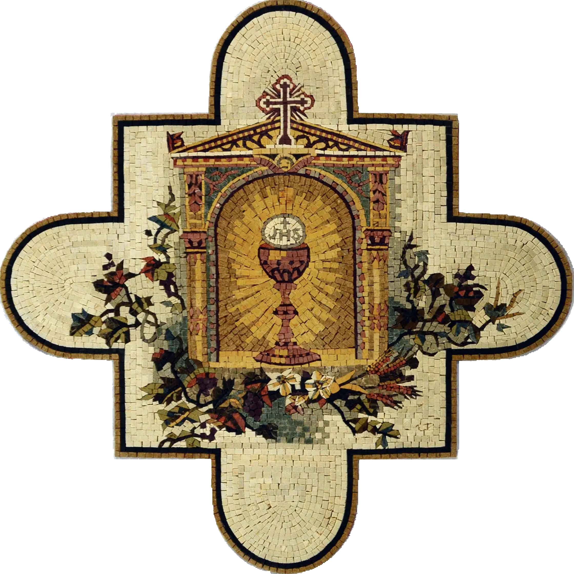 Mosaic Pattern- Cross Church