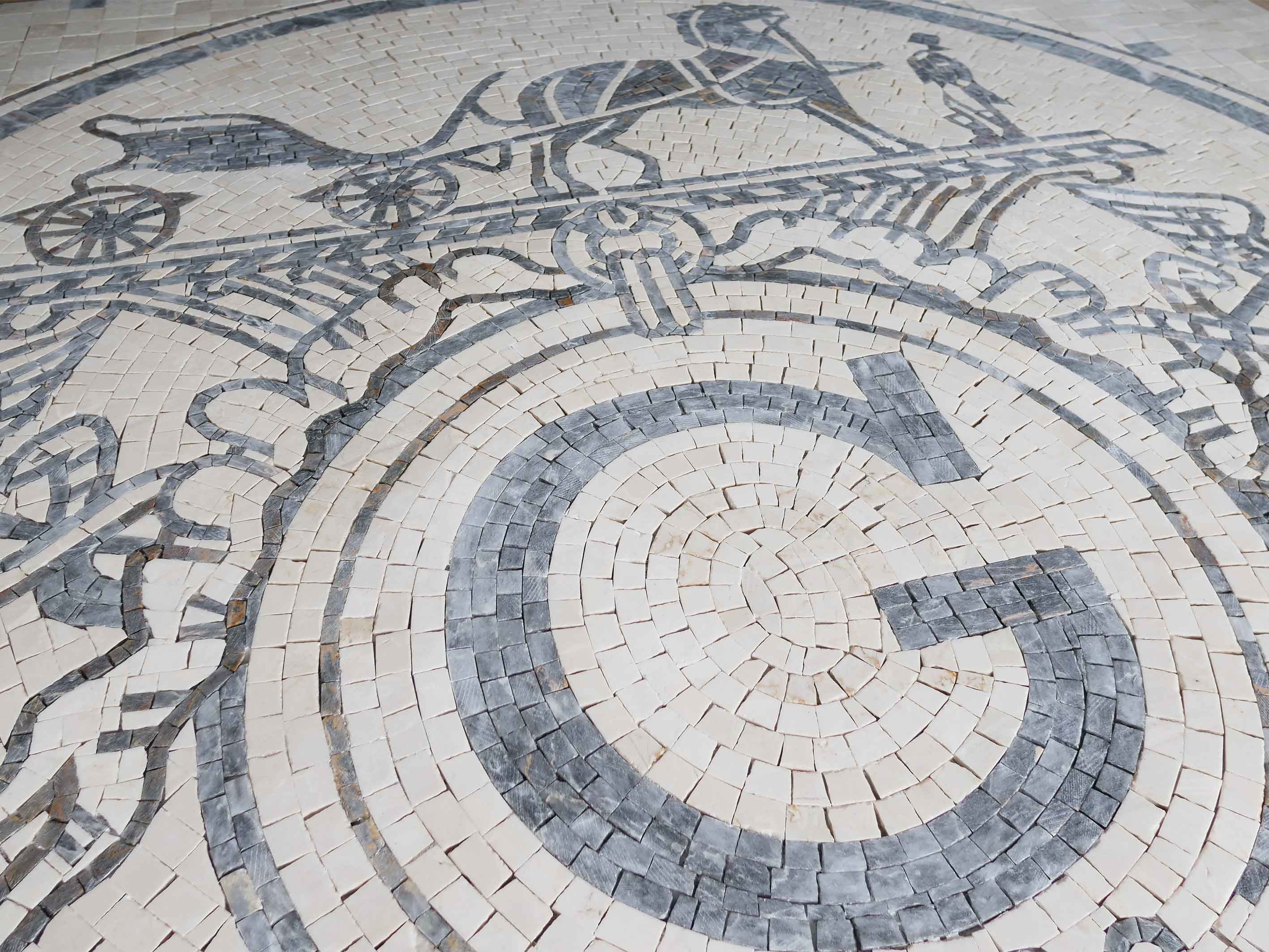 Hermes Inspired Custom Mosaic Logo - Image 2